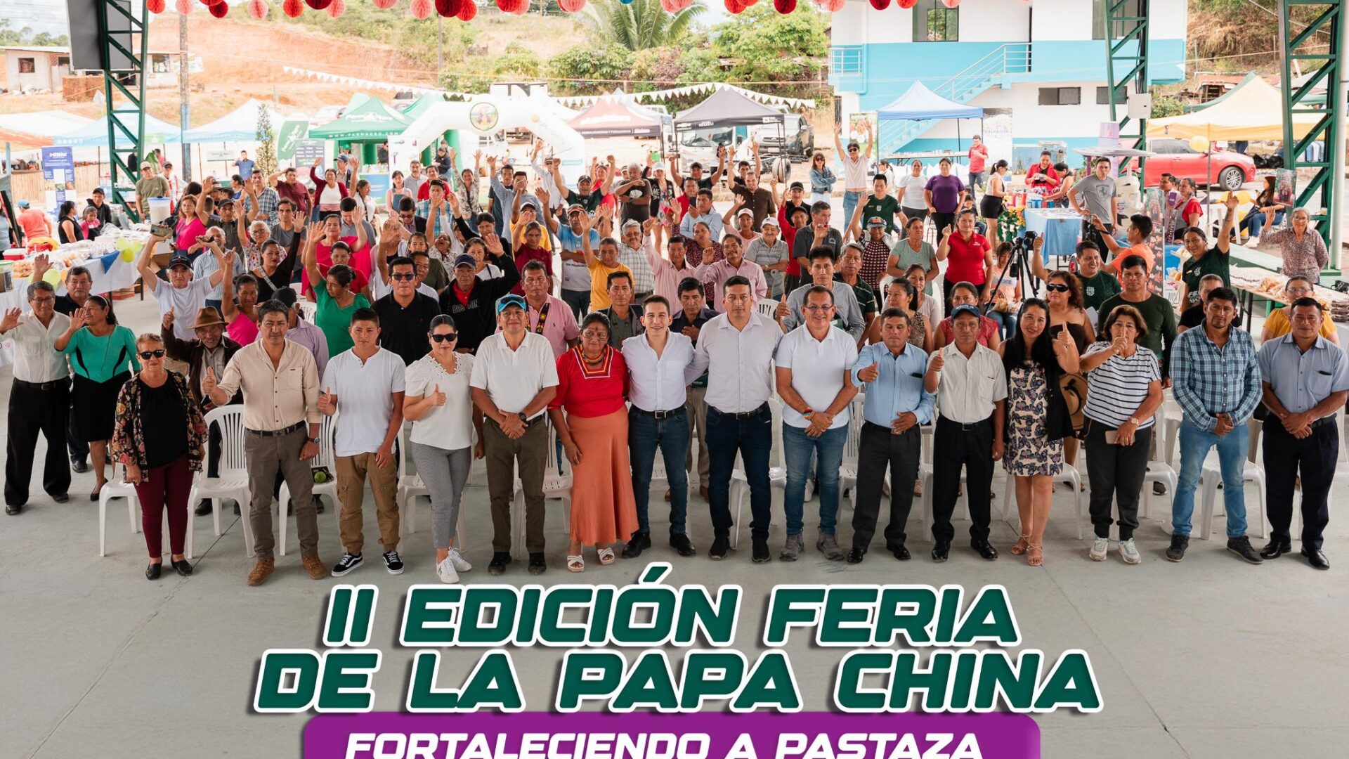 Prefecto André Granda inauguró la II Feria Nacional de la Papa China en San José