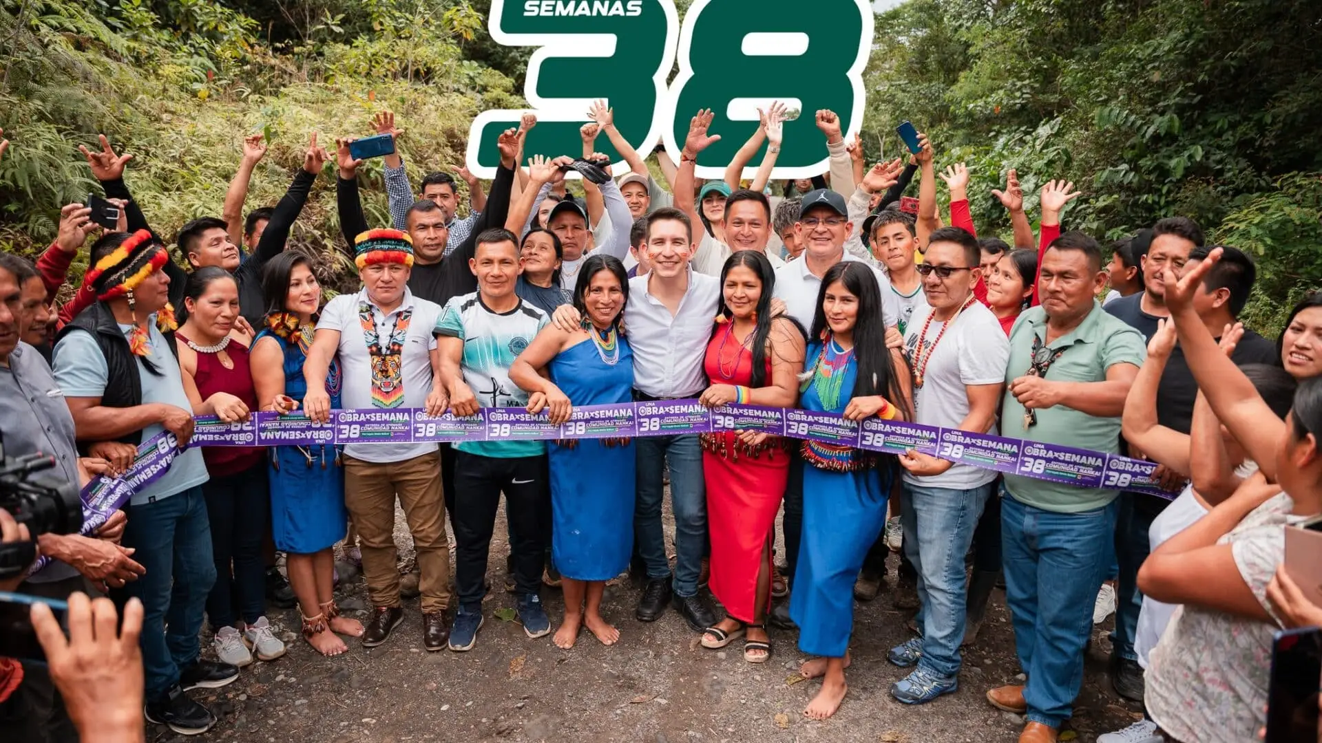 Más vías para el pueblo Shuar