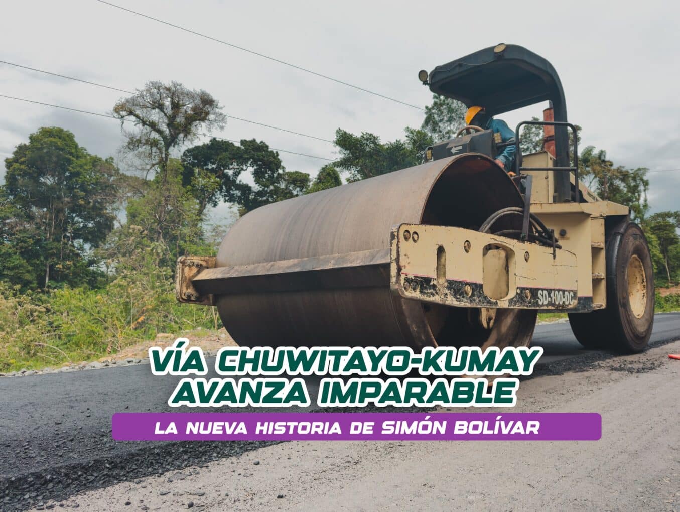 La vía Chuwitayo – Kumay acelera su transformación