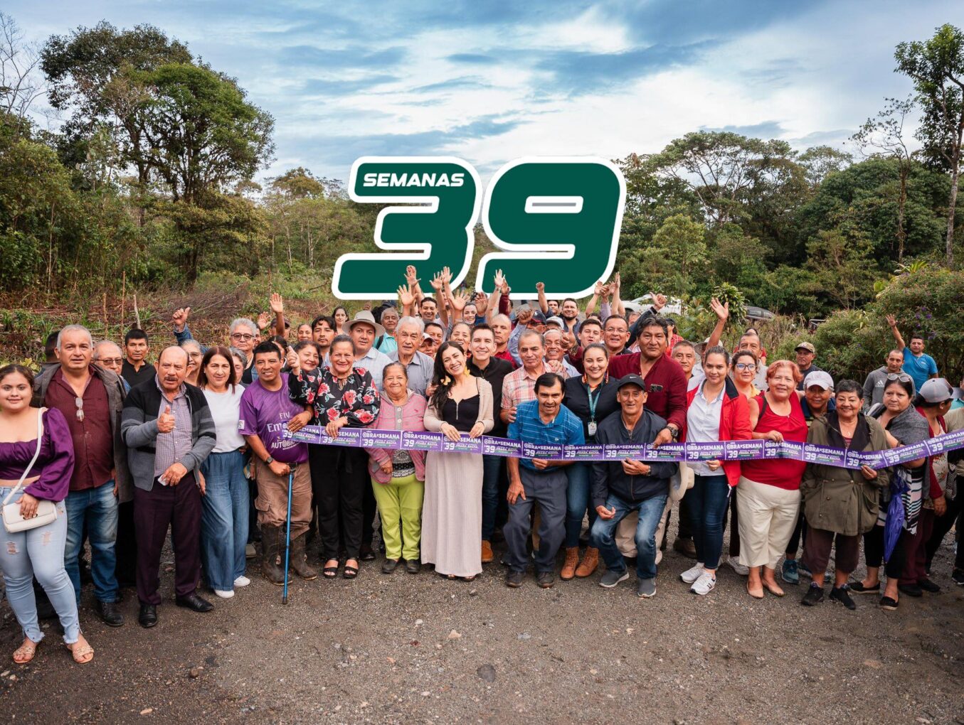 Praga Sacha y ASOMEÑUL ya cuentan con nuevos afirmados