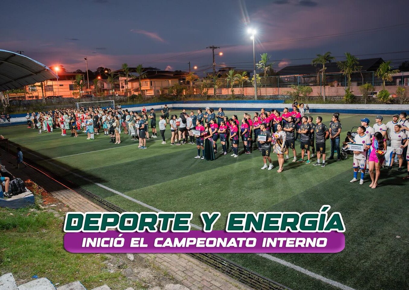 Con ánimo y energía inició el Campeonato Interno 2025