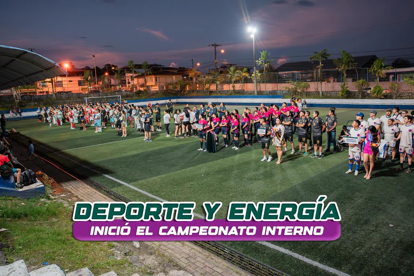 Con ánimo y energía inició el Campeonato Interno 2025