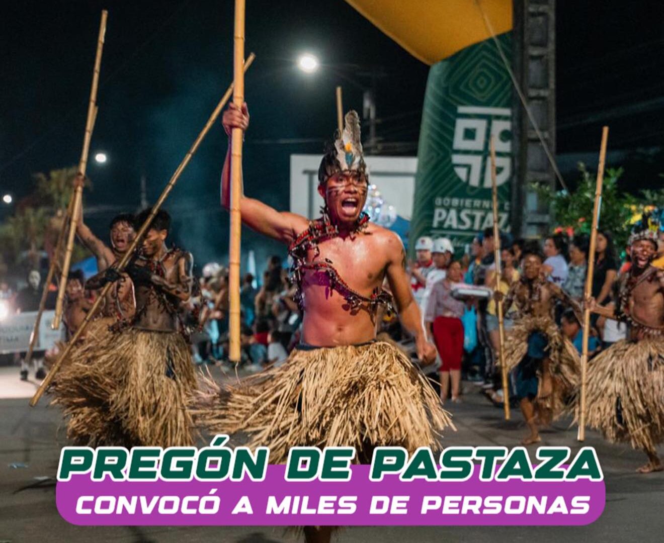 Masiva asistencia al pregón de Pastaza en Puyo