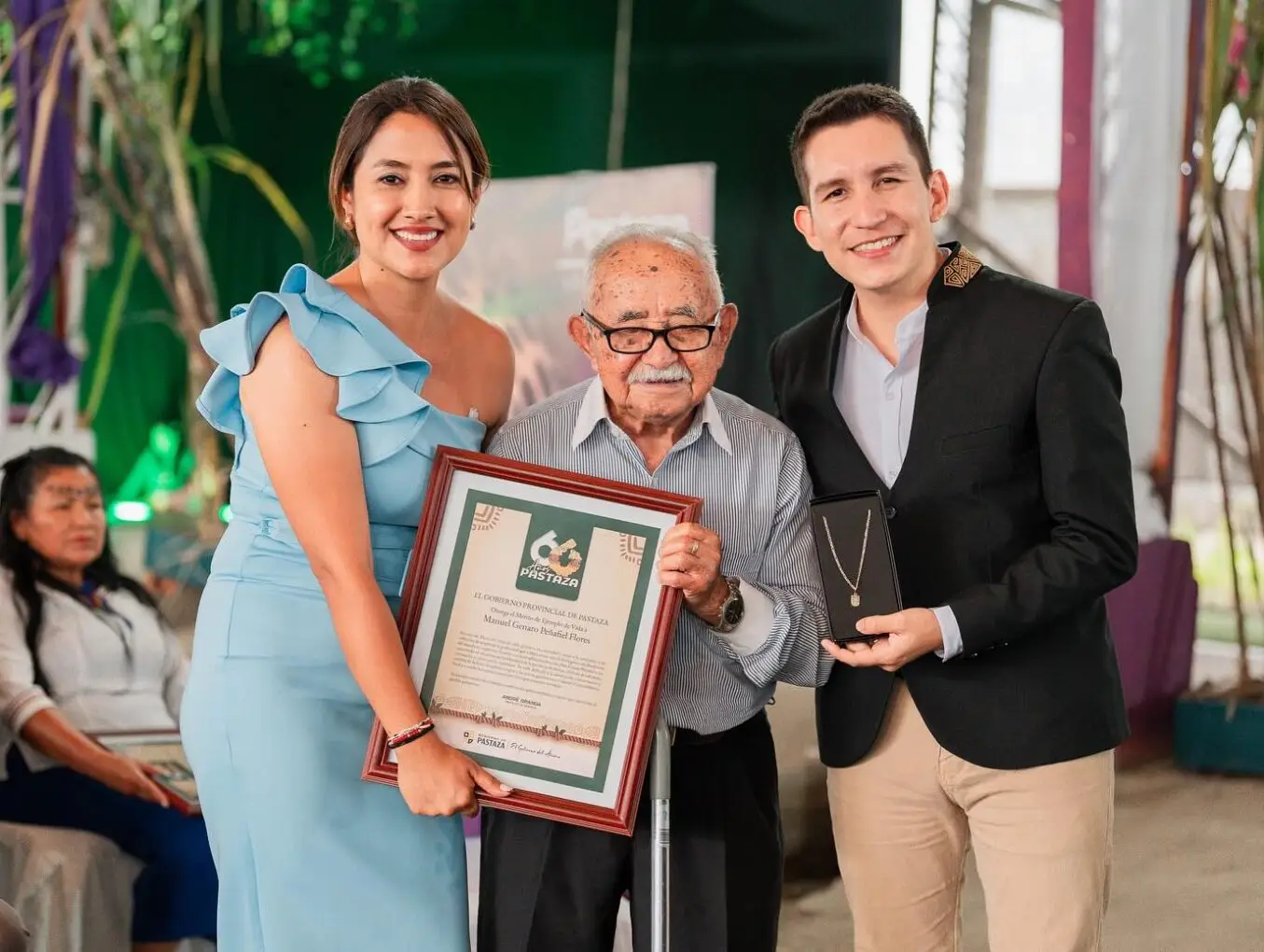 Condecoraciones por los 66 Años de Provincialización de Pastaza.