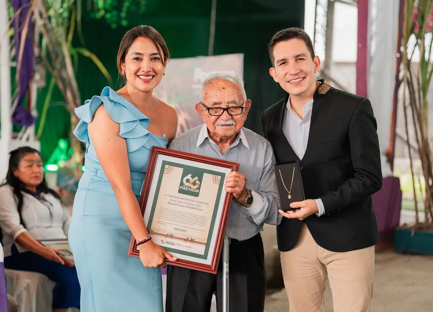 Condecoraciones por los 66 Años de Provincialización de Pastaza.