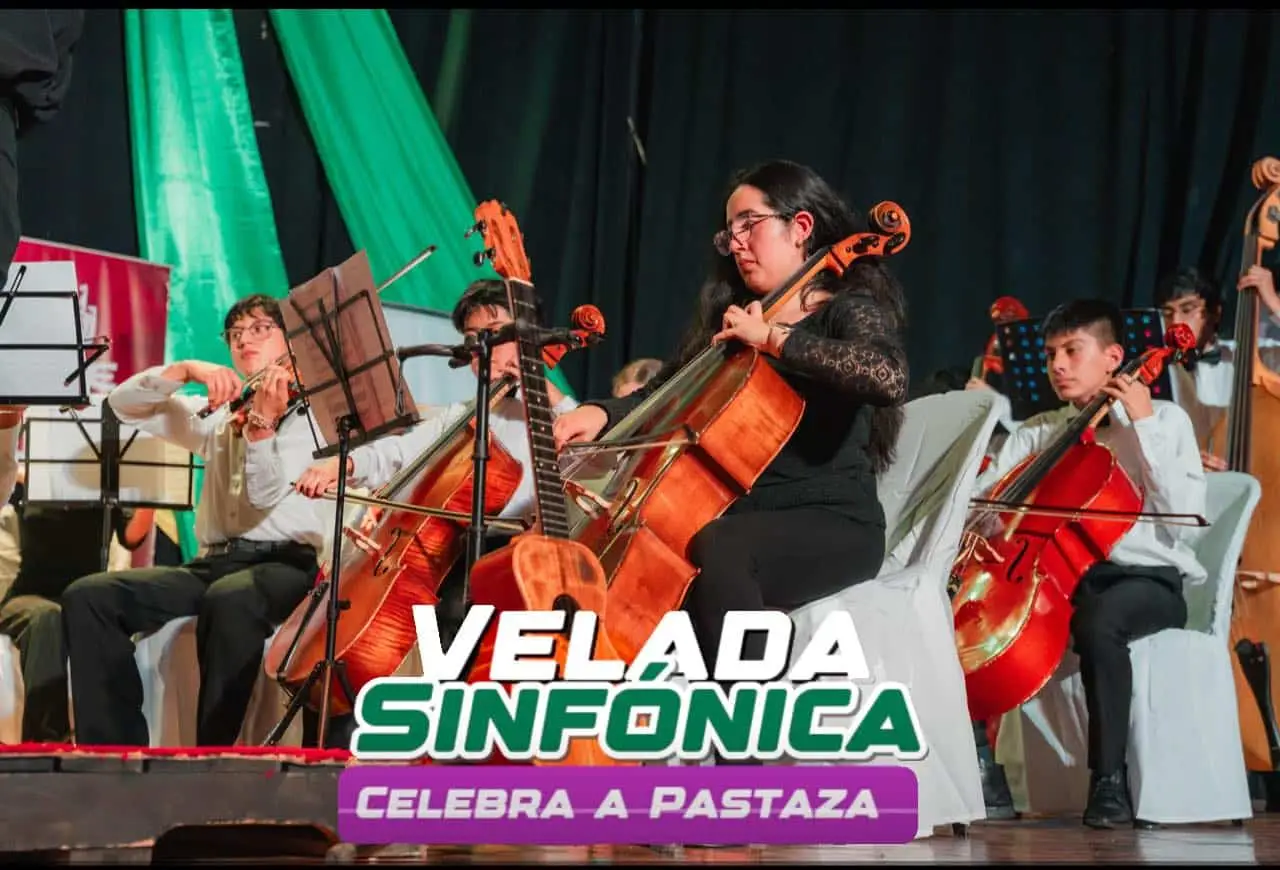 Una noche inolvidable de sinfonía iluminó la Casa de la Cultura Núcleo de Pastaza