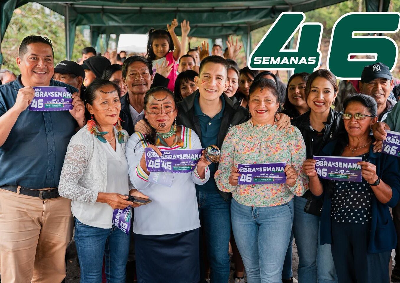 Una nueva carretera a la comunidad Pangayaku, en San Ramón