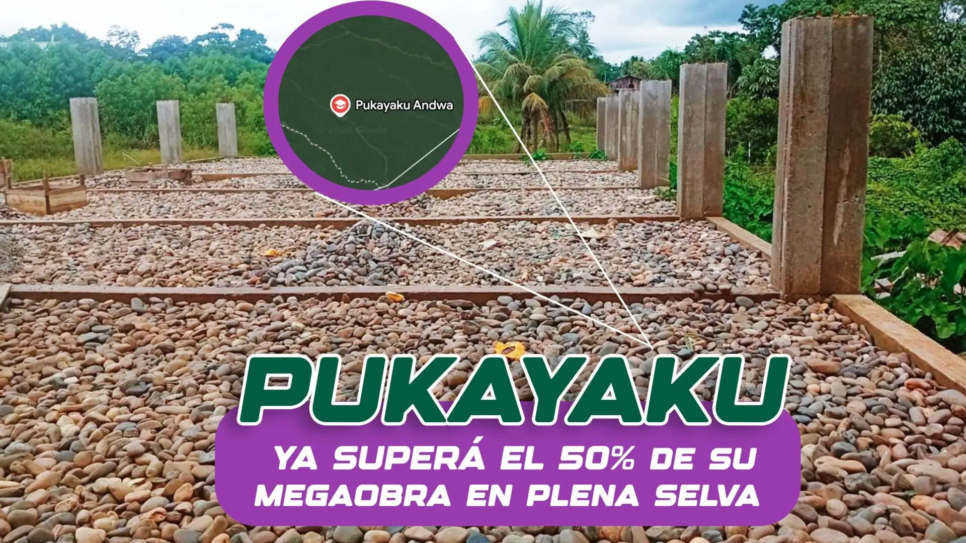 Promesa cumplida, las obras llegan al corazón de la selva de Pastaza! Celebramos a Montalvo