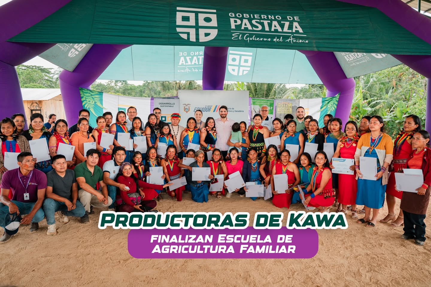 44 productoras de la comunidad Kawa dieron un paso gigante hacia el fortalecimiento agrícola