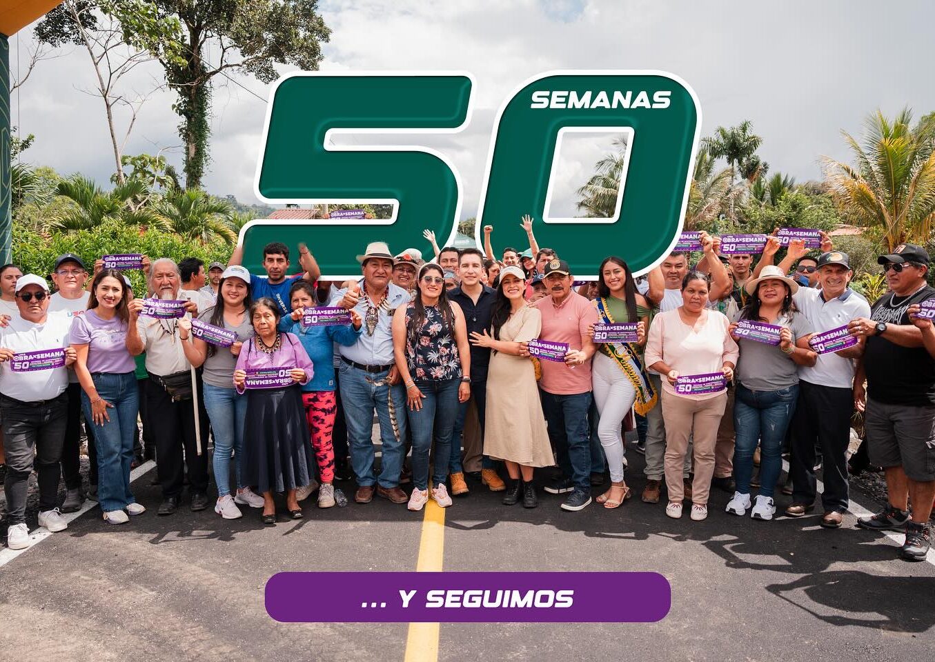 La obra número 50 se celebró en grande con la entrega de André Granda