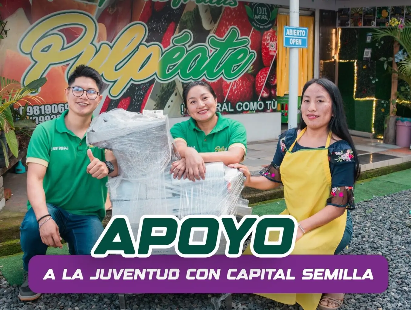 La juventud de Pastaza impulsa sus emprendimientos con capital semilla