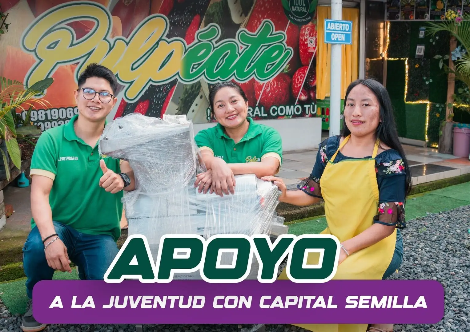 La juventud de Pastaza impulsa sus emprendimientos con capital semilla