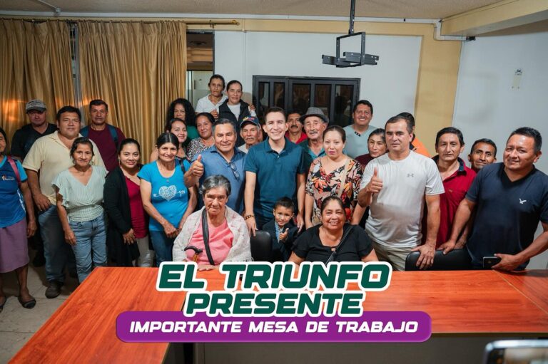 Parroquia El Triunfo: gestión y planificación para sus colonias.