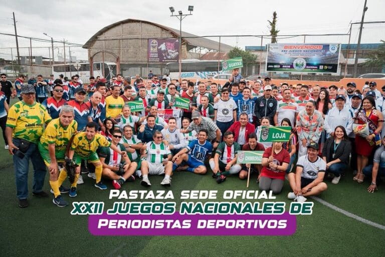 Iniciaron oficialmente los Vigésimo Segundos Juegos Nacionales del Círculo de Periodistas Deportivos del Ecuador