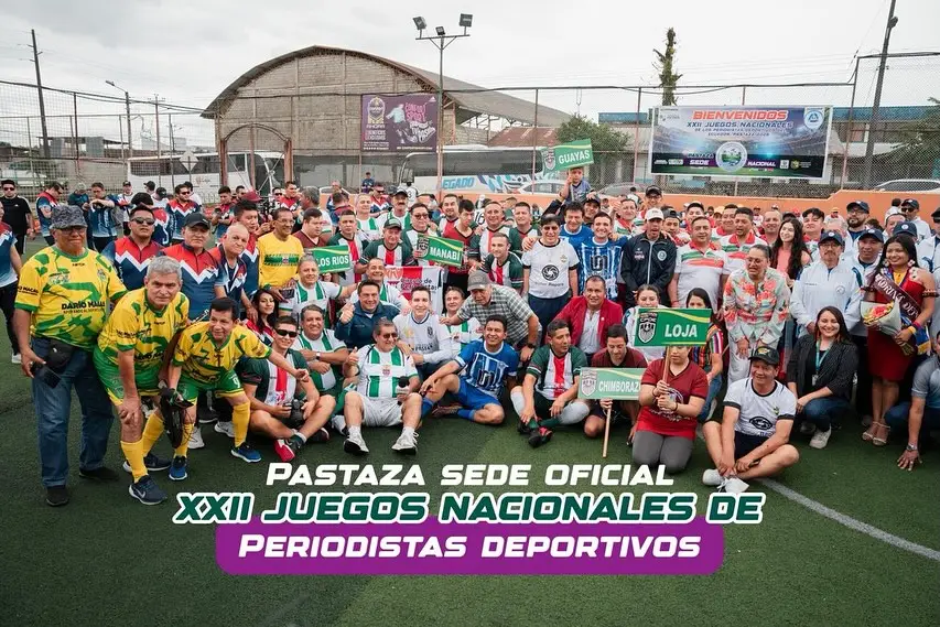 Iniciaron oficialmente los Vigésimo Segundos Juegos Nacionales del Círculo de Periodistas Deportivos del Ecuador