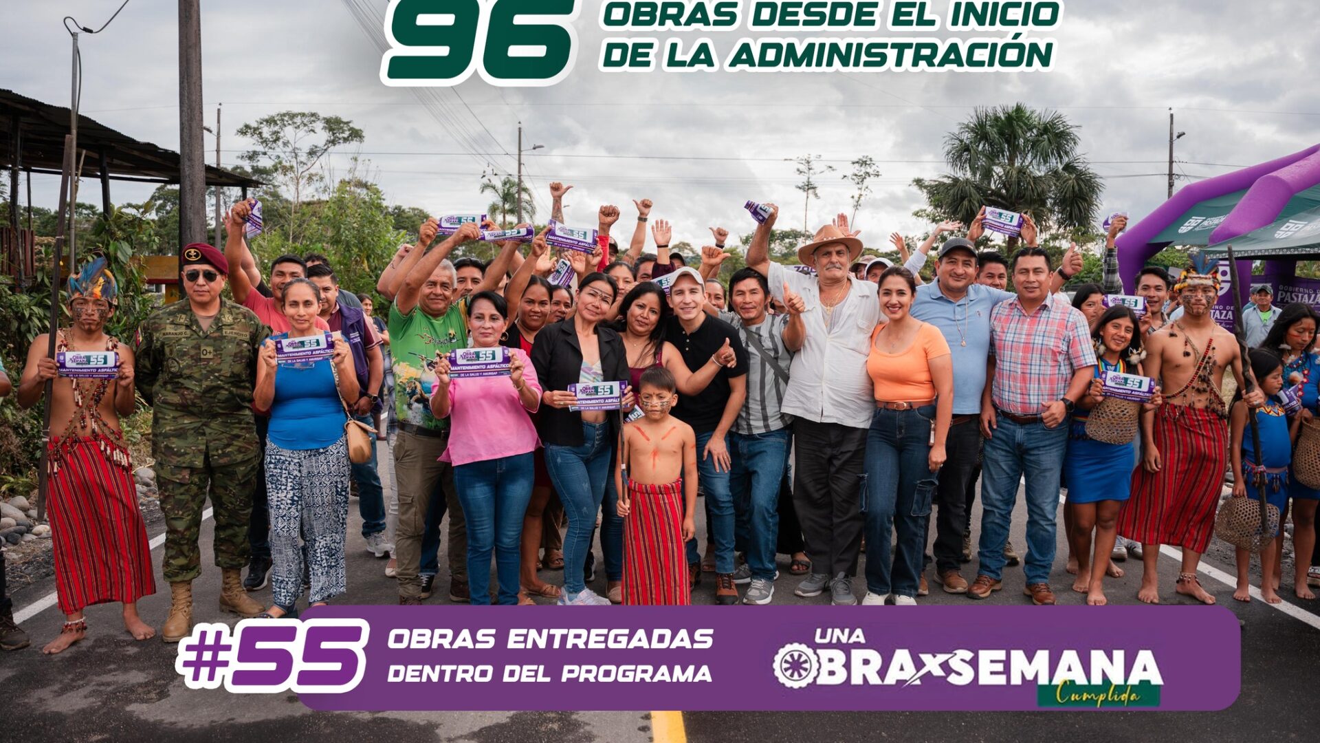 AMURISAP beneficiado con un nuevo mantenimiento asfáltico.