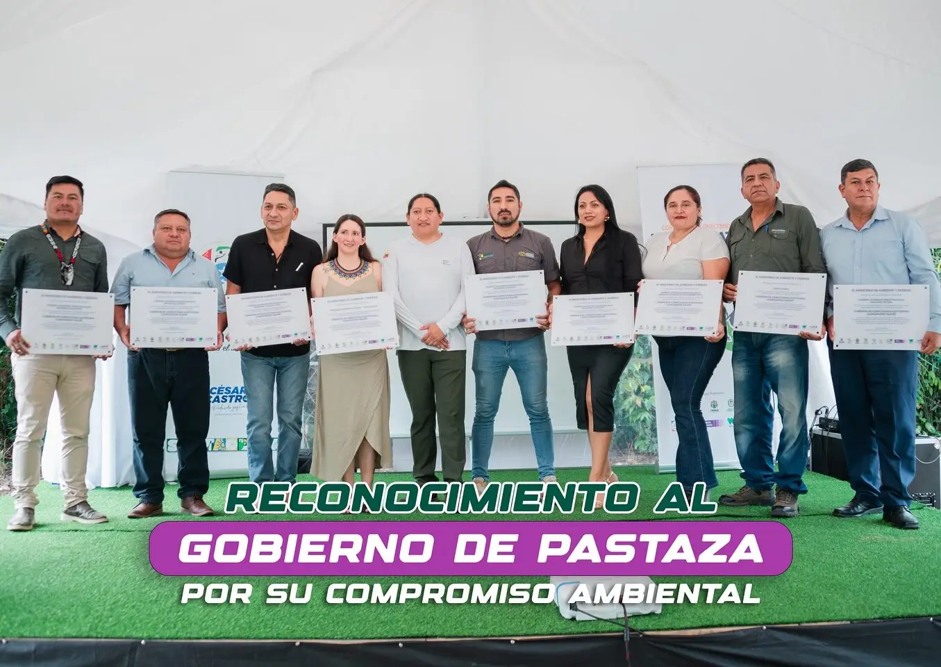 La gestión de André Granda fortalece la conservación en Pastaza