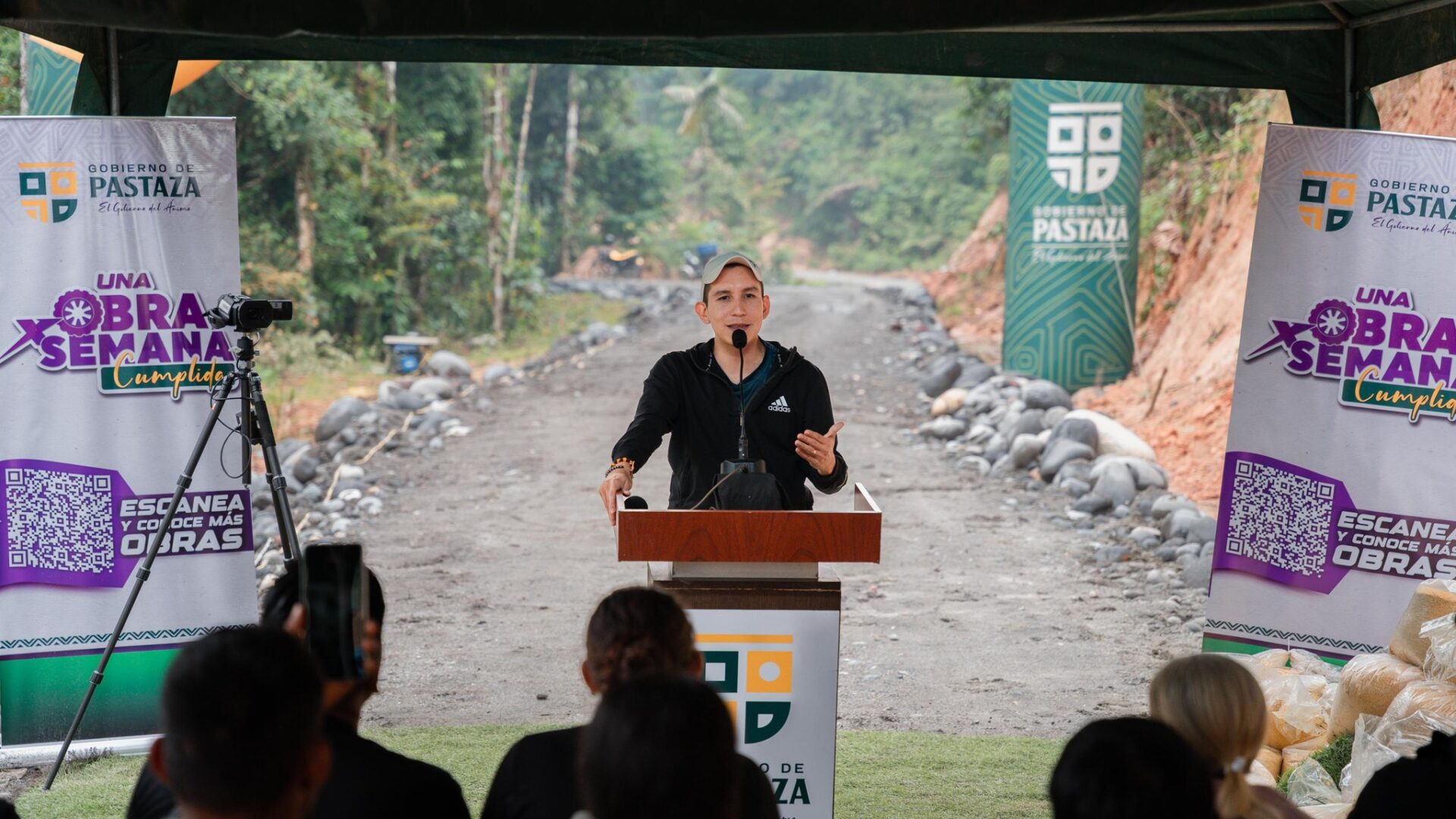 ¡Nueva vía afirmada para Simón Bolívar!