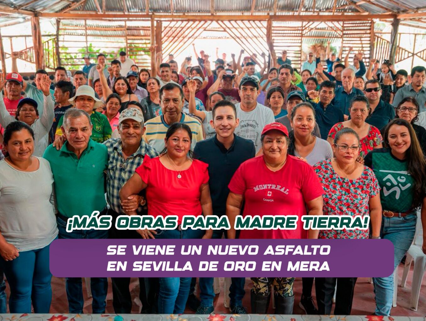 ¡Se vienen más obras para Madre Tierra!