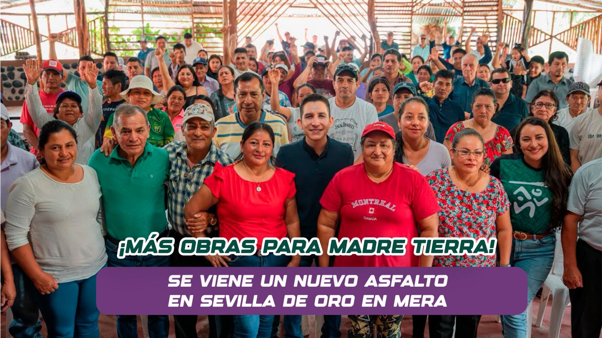 ¡Se vienen más obras para Madre Tierra!