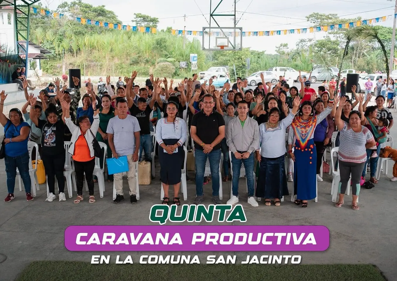Las Caravanas Productivas del Ánimo llegaron a San Jacinto