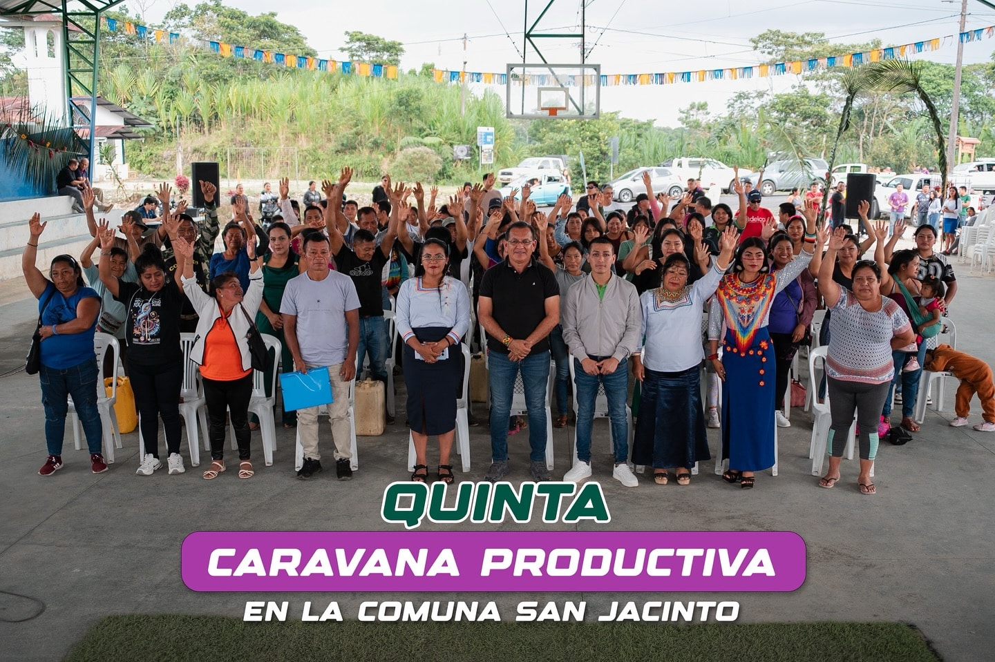 Las Caravanas Productivas del Ánimo llegaron a San Jacinto