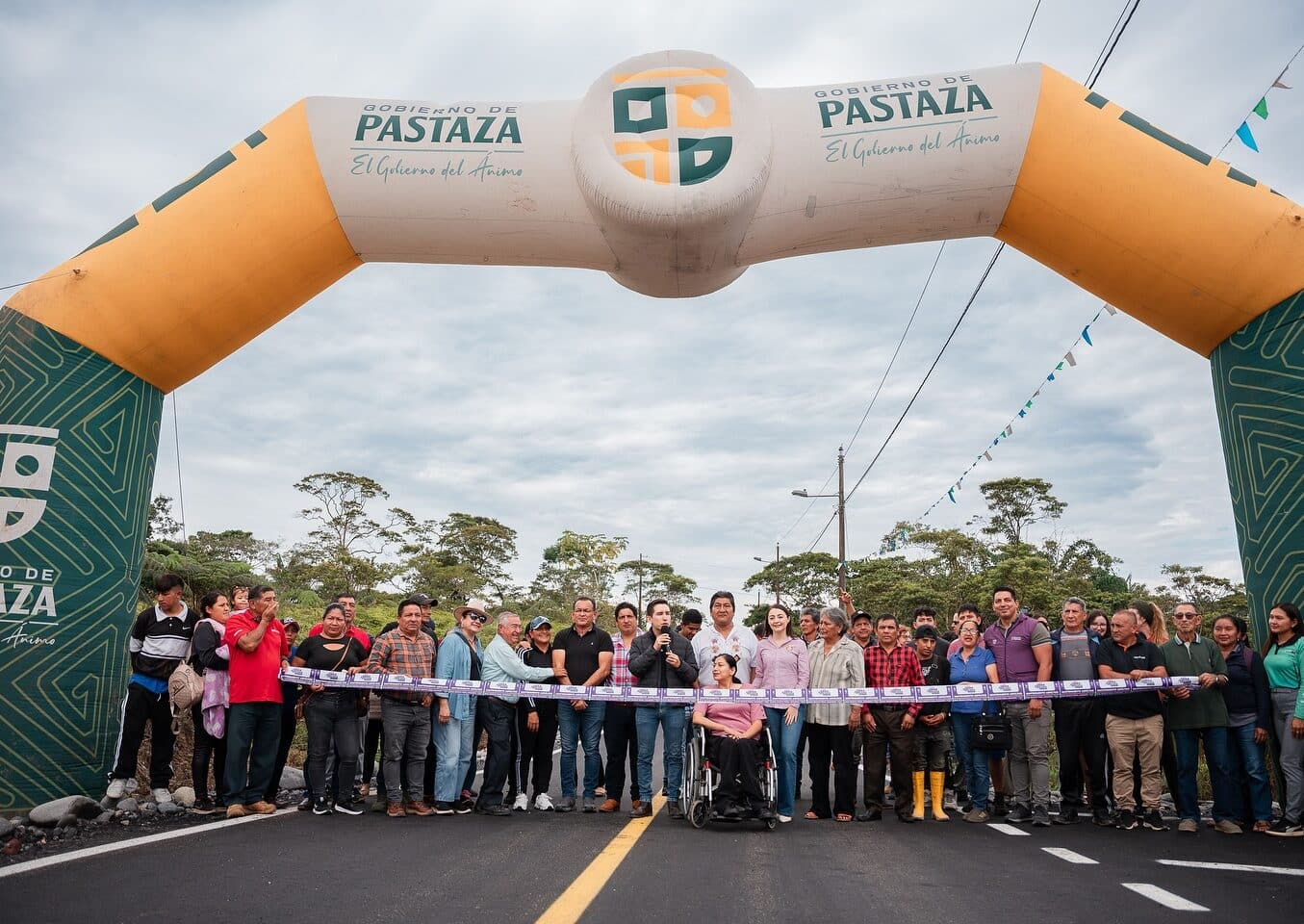 Mejoramos el acceso al Centro de Comercialización de Ganado en la parroquia Veracruz